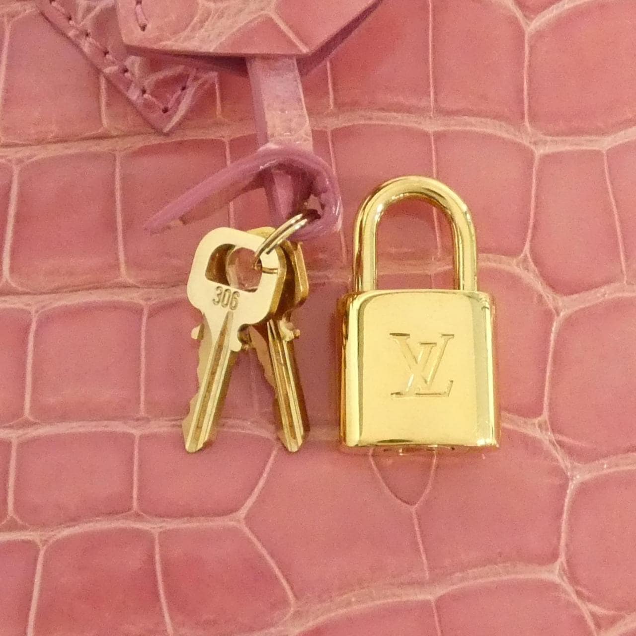 ルイヴィトン エキゾチック レザー アルマBB N94271 バッグ