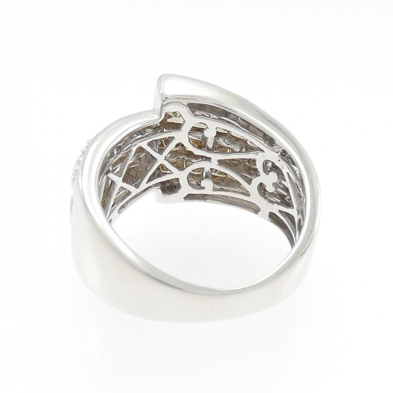 K18WG ダイヤモンド リング 1.25CT