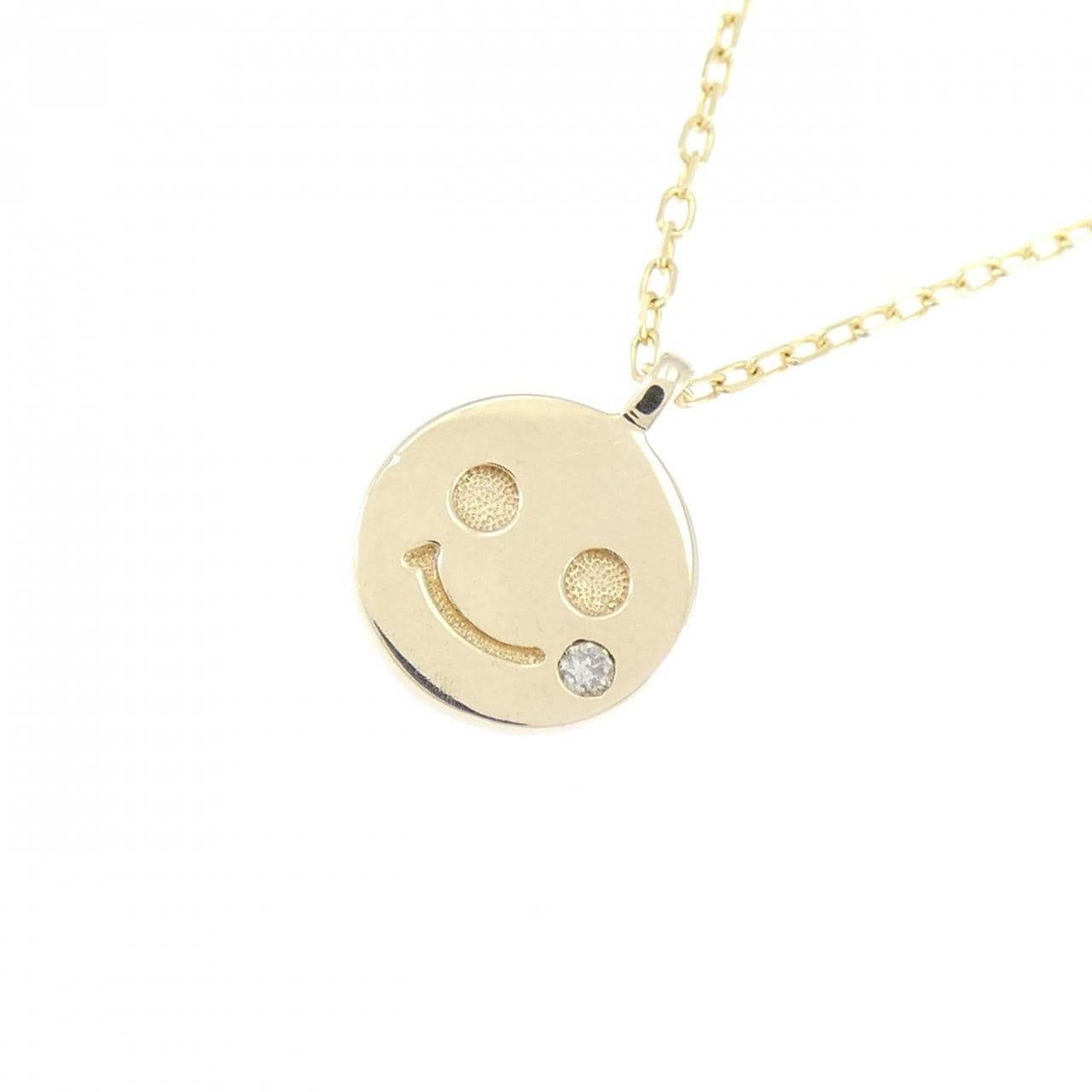 K10YG ダイヤモンド ネックレス