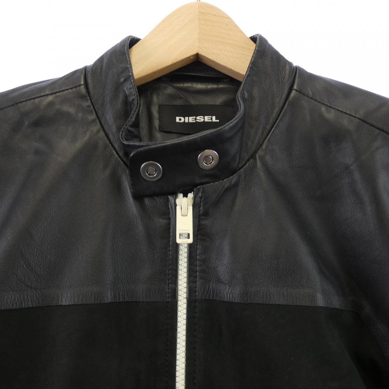 ディーゼル DIESEL レザーライダースジャケット