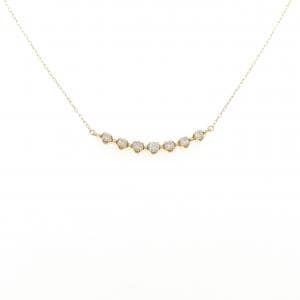 K18YG ダイヤモンド ネックレス 0.30CT