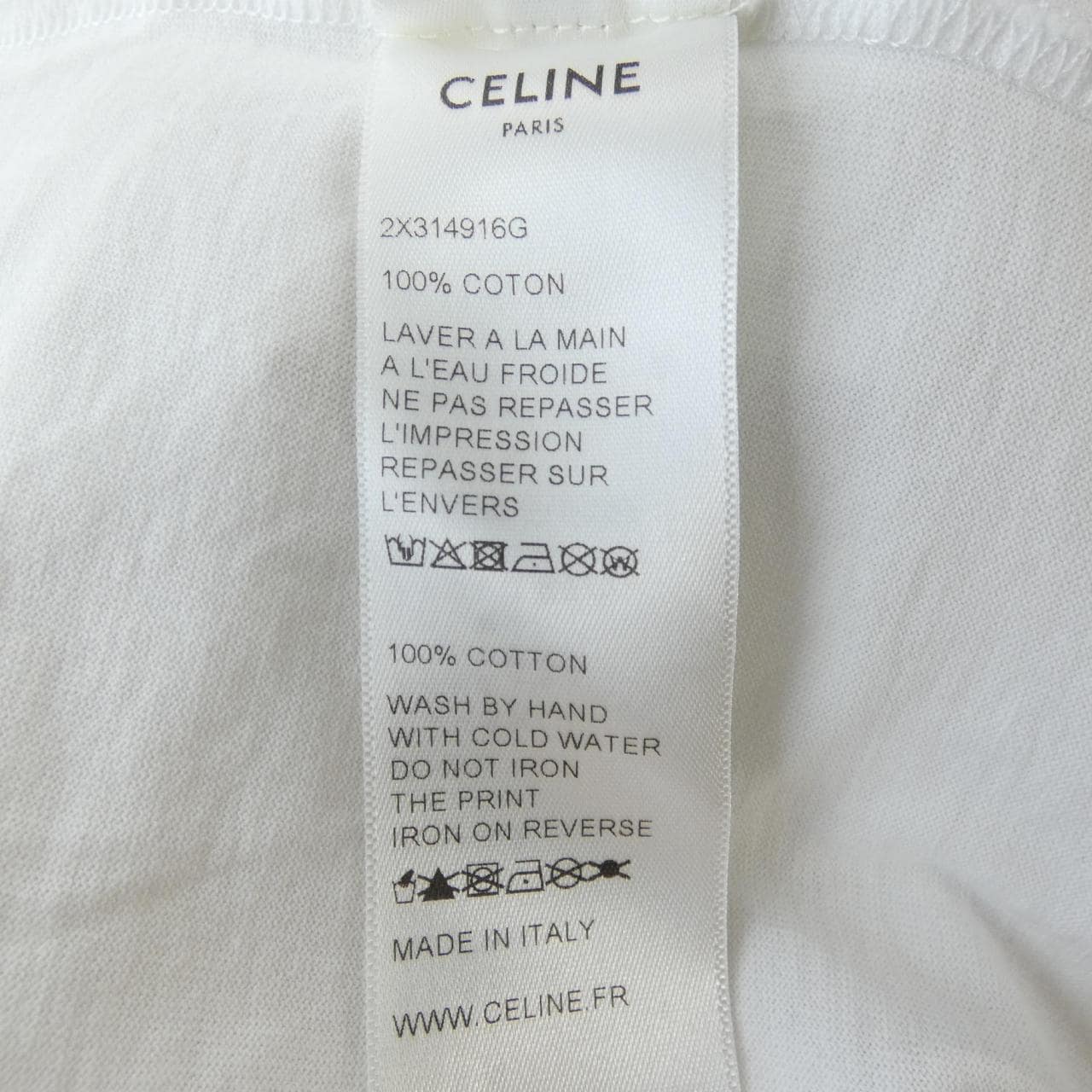 セリーヌ CELINE クラシックロゴ 2X314916G Tシャツ