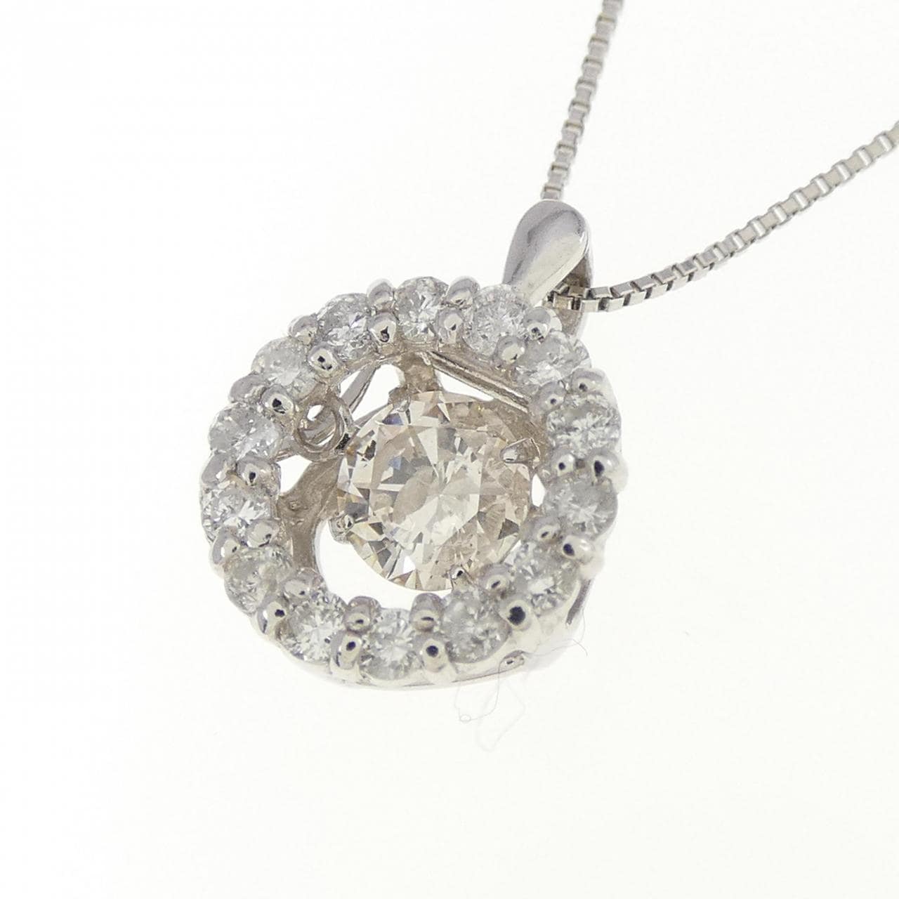 PT ダイヤモンド ネックレス 0.30CT