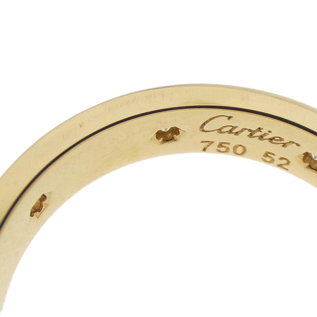 カルティエ ミニラブ フルダイヤ リング