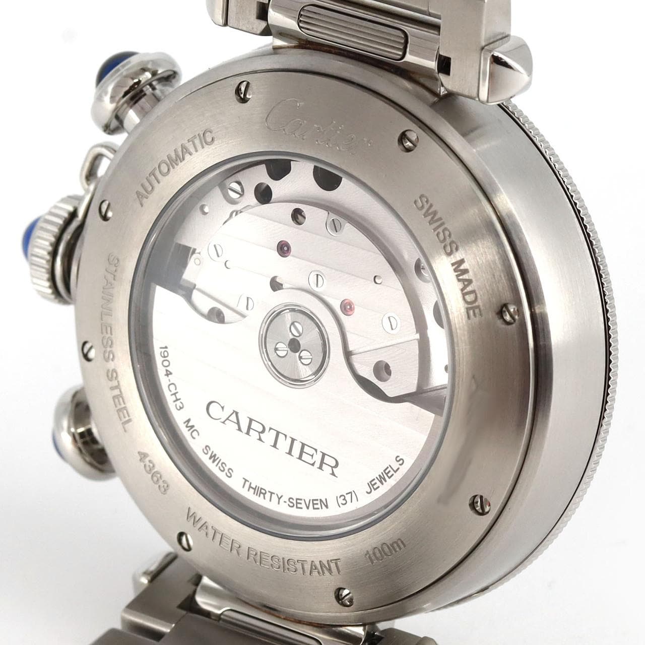 カルティエ パシャ･ドゥ･カルティエ クロノグラフ WSPA0018 SS 自動巻