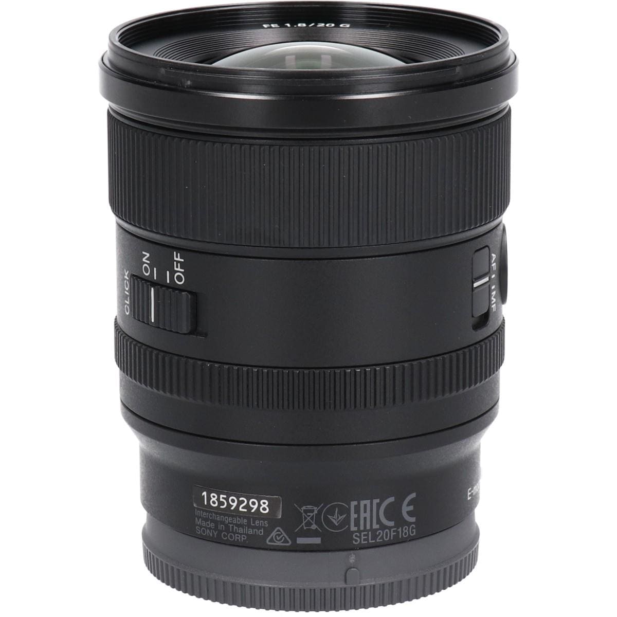 ＦＥ２０ｍｍ　Ｆ１．８Ｇ（ＳＥＬ２０Ｆ１８Ｇ）