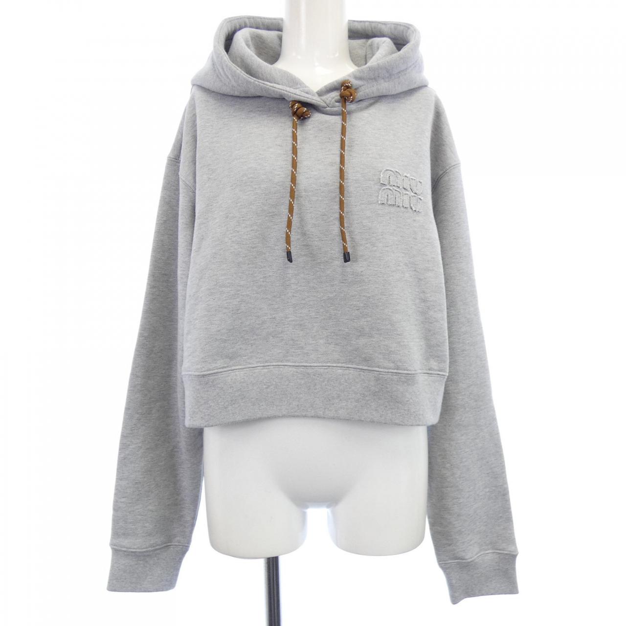 ミュウミュウ MIU MIU MIU MIU ロゴ MJL025 SOOO 15AU パーカー