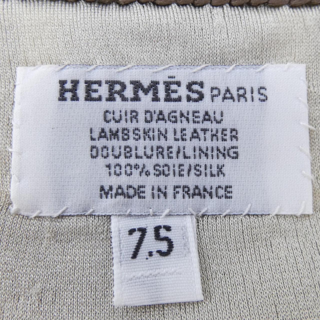 エルメス HERMES バスティーユ H202053 GLOVE