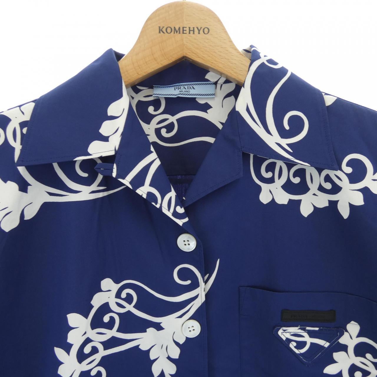 プラダ PRADA P433B S162 1WW9 S／Sシャツ