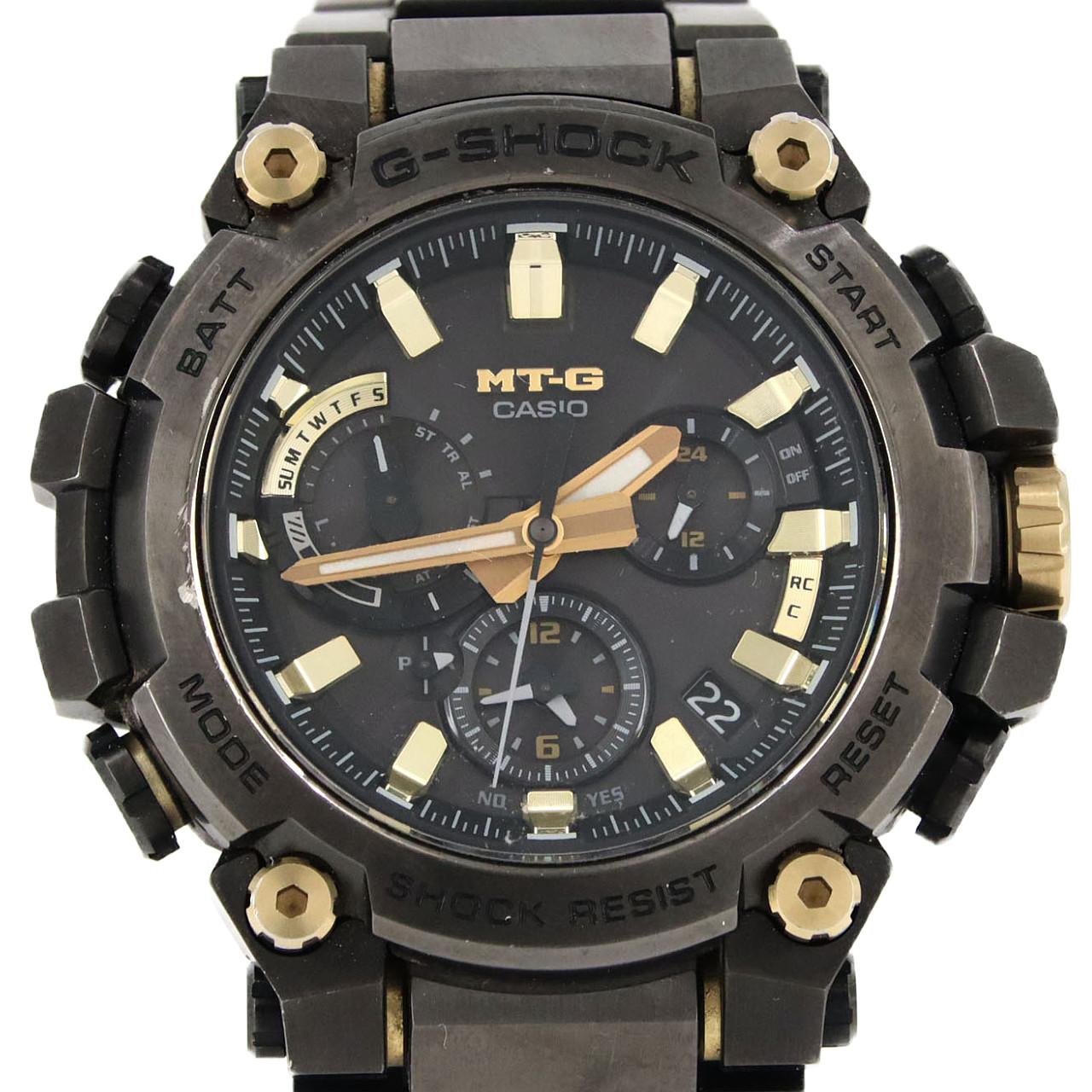 【ノーメンテナンス還元価格】カシオ G-SHOCK･MT-G 電波時計 MTG-B3000BDE-1AJR SS ソーラークォーツ
