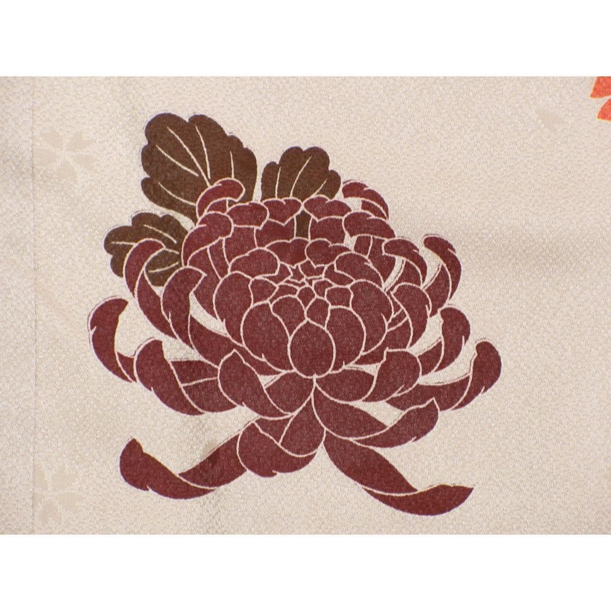 【未使用品】長襦袢　友禅加工