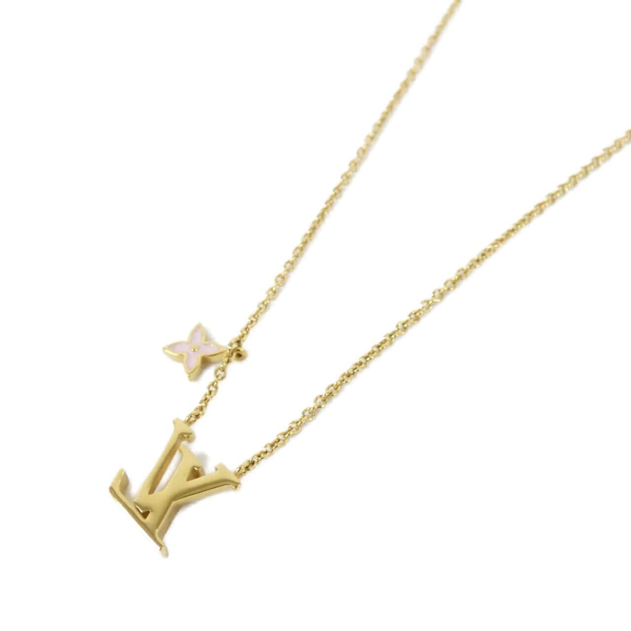 ルイヴィトン LVアイコニック エナメル M01215 ネックレス