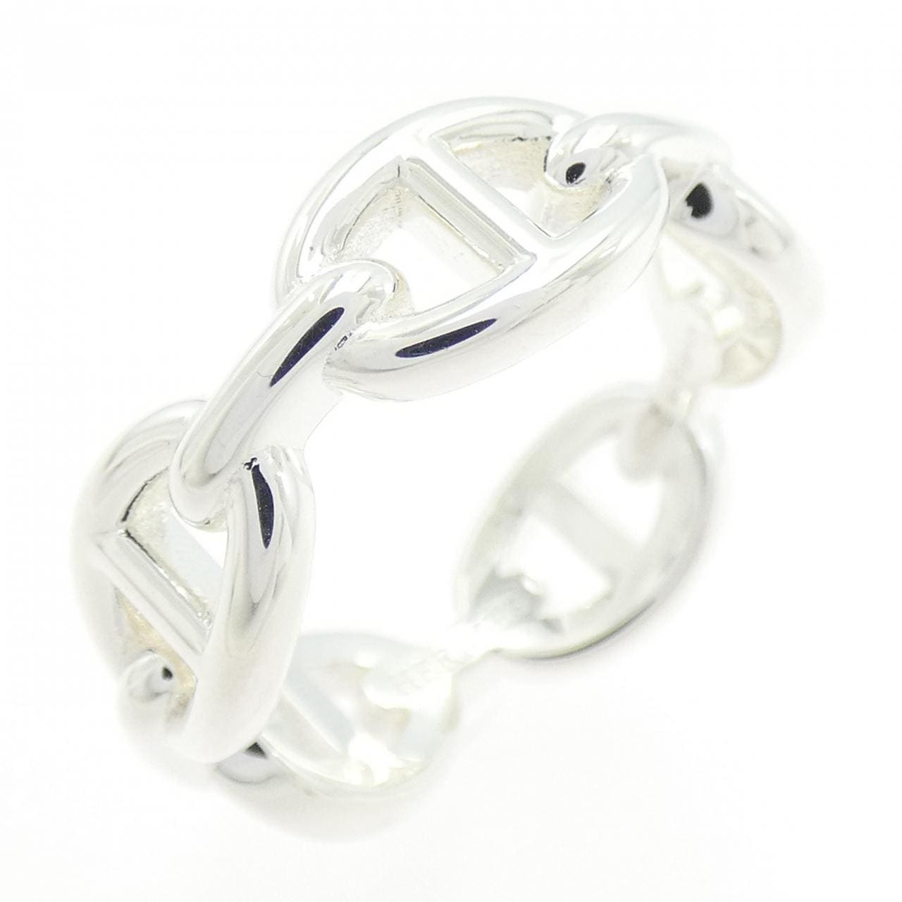 HERMES Chène d'Angle Anchenée Ring