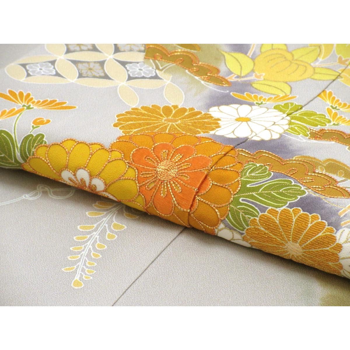 色留袖　剣片喰【千總】