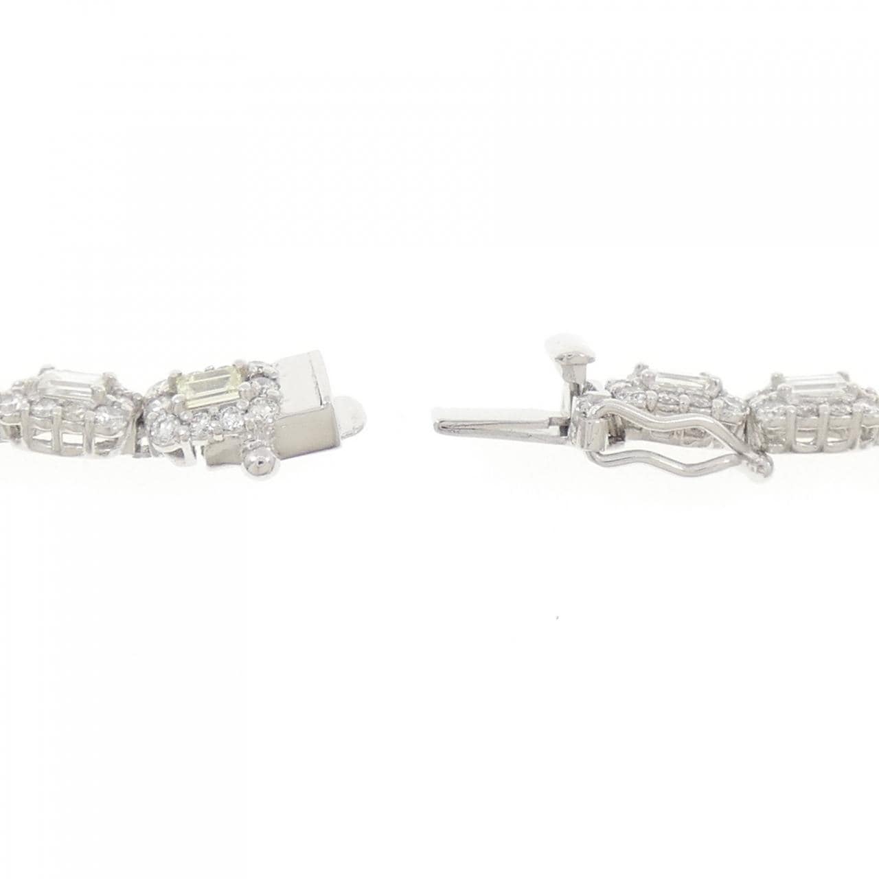 【新品】PT900/PT850 ダイヤモンド ブレスレット 5.15CT