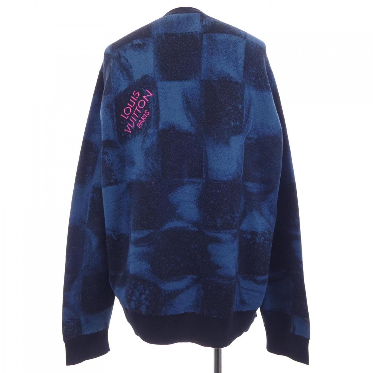 ルイヴィトン LOUIS VUITTON ダミエソルトジャカードクルーネック HLN14WET6 ニット