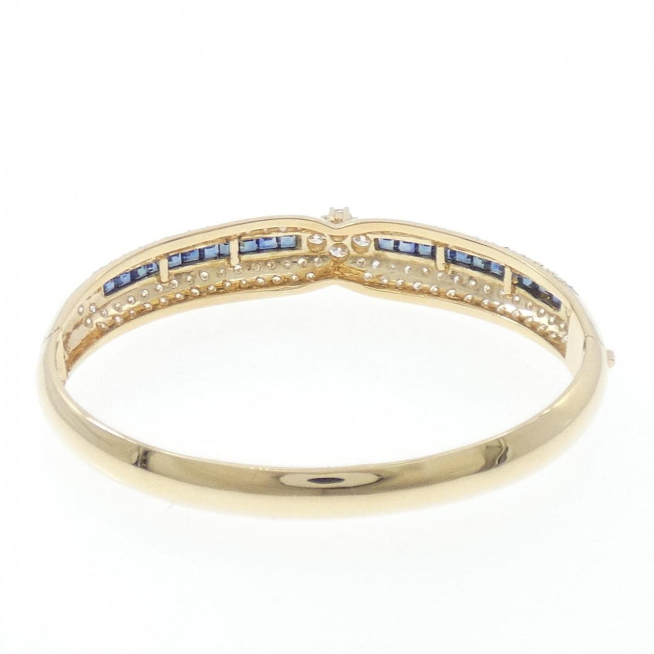 750YG サファイヤ バングル