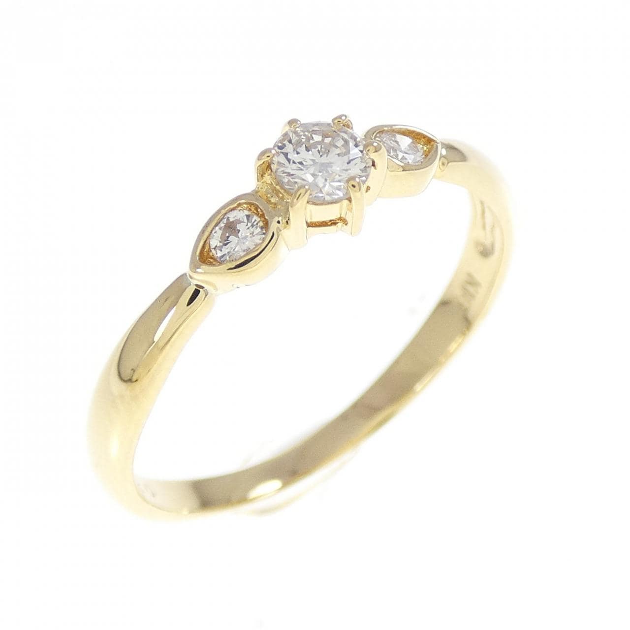 K18YG ダイヤモンド リング 0.20CT