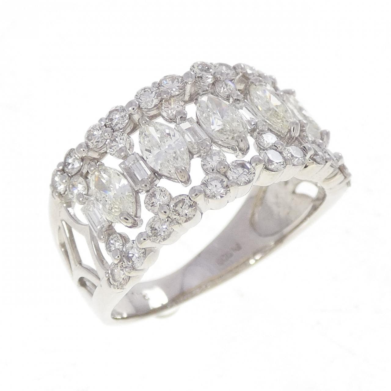 PT900 ダイヤモンド リング 2.00CT