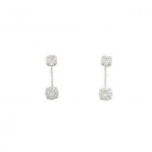 PT900 ダイヤモンド ピアス 0.52CT