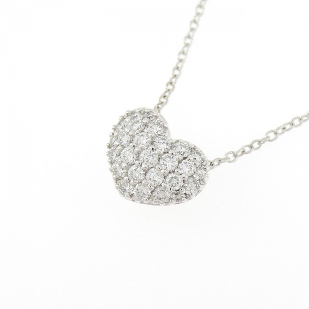 ポンテヴェキオ ハート ネックレス 0.40CT