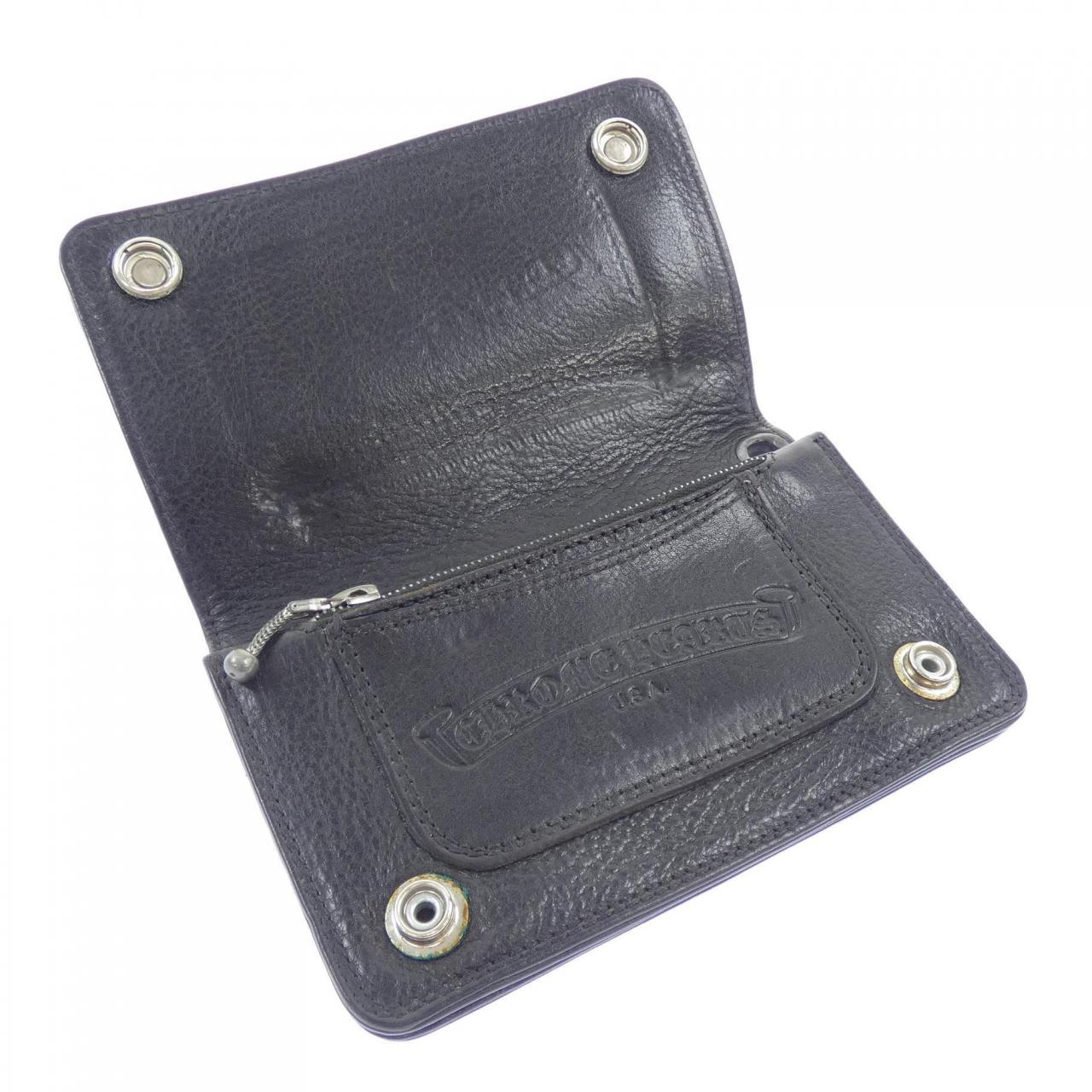 クロムハーツ CHROME HEARTS 1ZIP BLK 2246 304 0010 0200 WALLET