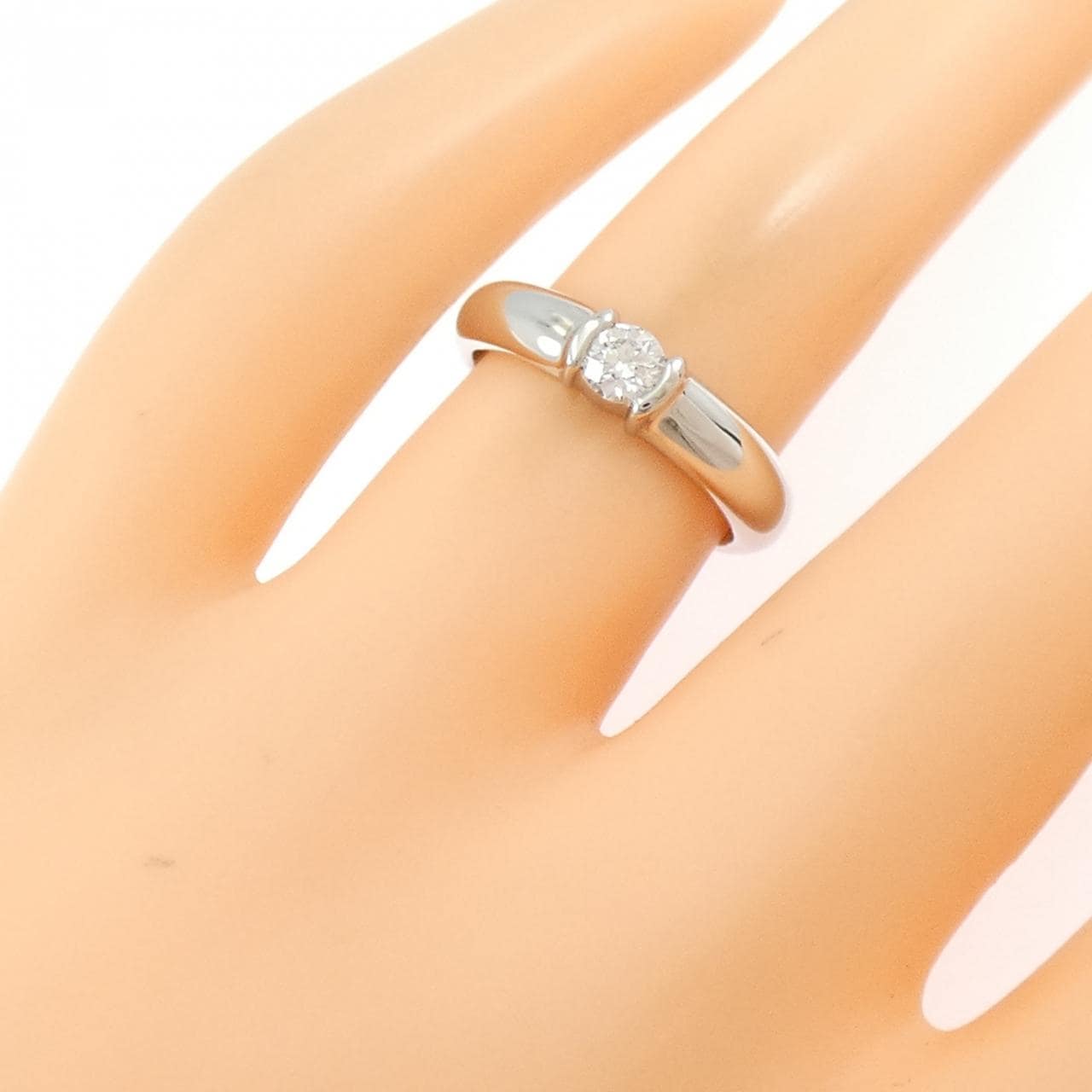 ティファニー ドッツ リング 0.20CT
