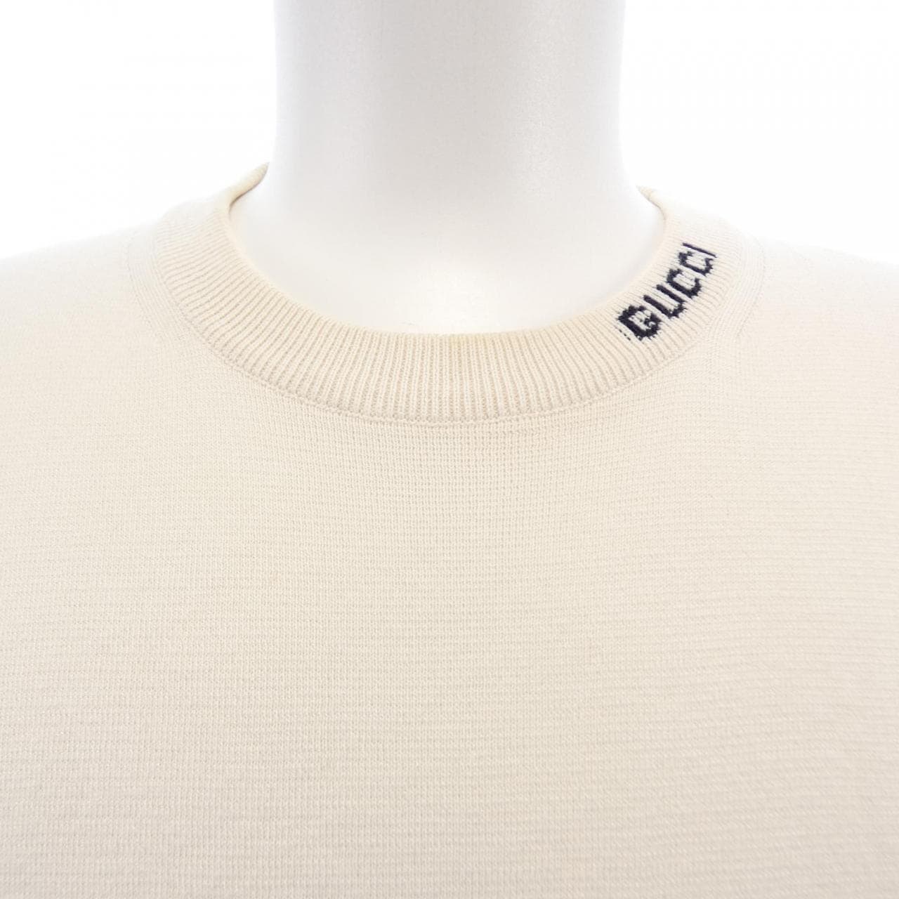 グッチ GUCCI GUCCI インターシャ シルクコットンTシャツ 787736 XKD2A ニット