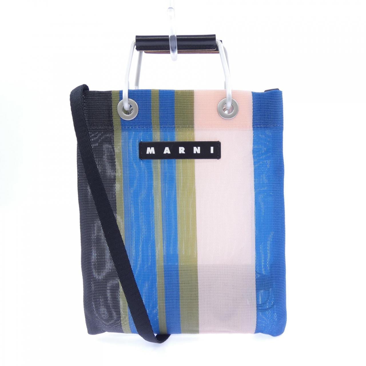 マルニ MARNI MARNI MARKET STRIPE MINI SHOULDER SHMH0106A0 BAG