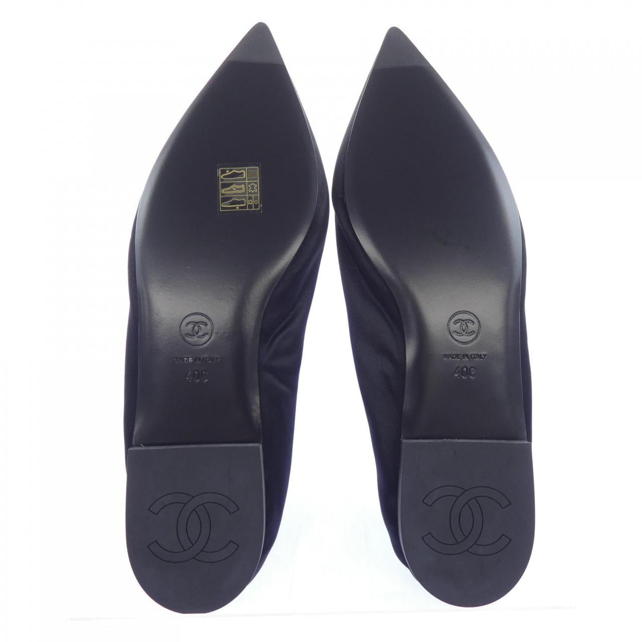 シャネル CHANEL バレリーナ G46546B20974 フラットシューズ
