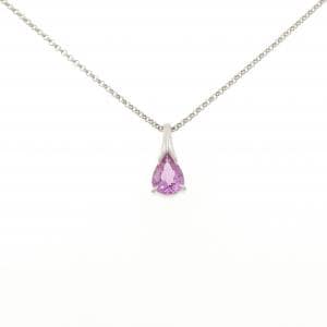 PT900/PT850 サファイヤ ネックレス 1.36CT