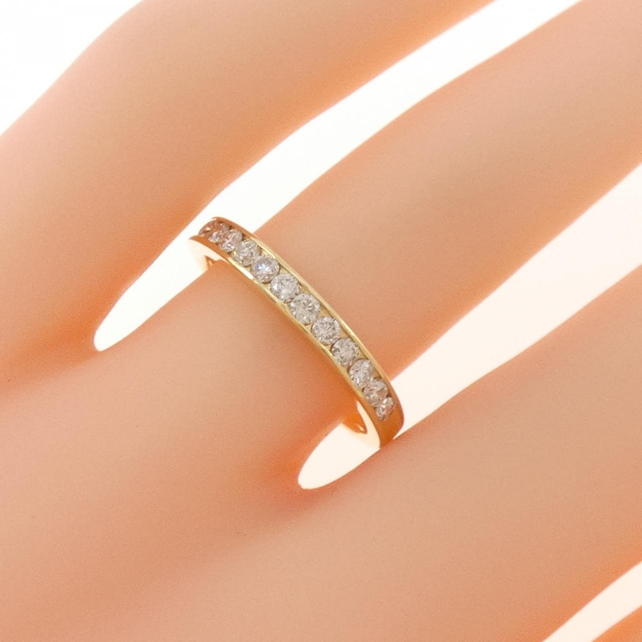 K18YG ダイヤモンド リング 0.30CT