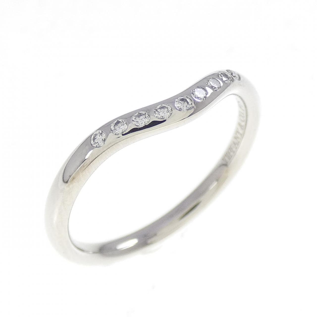 ティファニー カーブド 9P リング