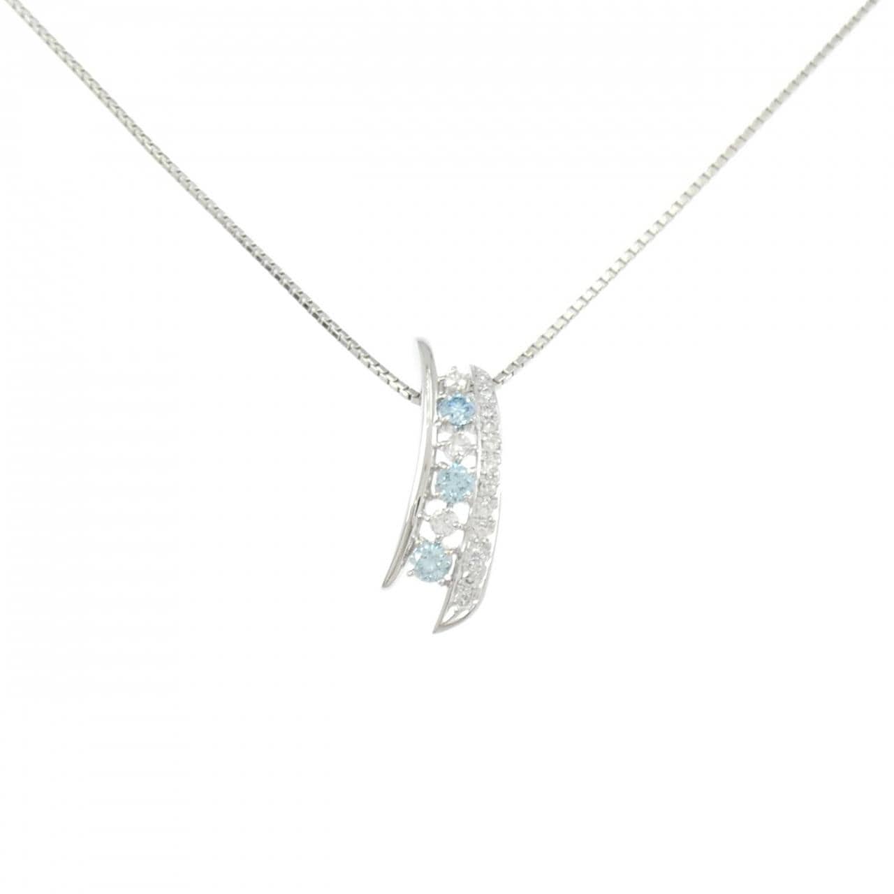 PT900/PT850 ダイヤモンド ネックレス 0.53CT