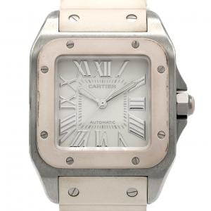 【ノーメンテナンス還元価格】カルティエ サントス100MM W20122U2 SS 自動巻