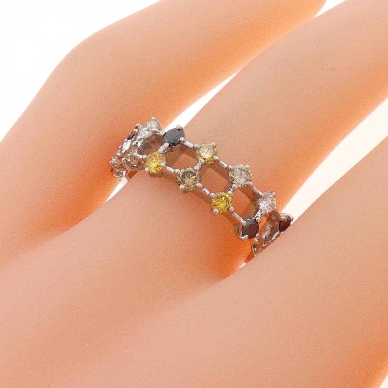 ミキモト リング ダイヤモンド 0.58CT