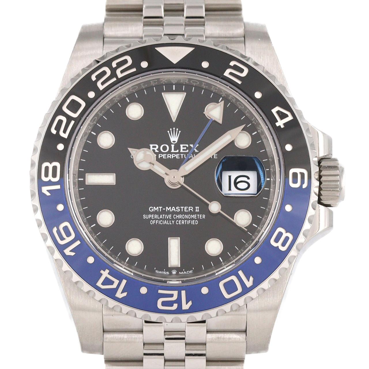 ロレックス GMTマスターⅡ 126710BLNR･5 SS 自動巻 ランダム番