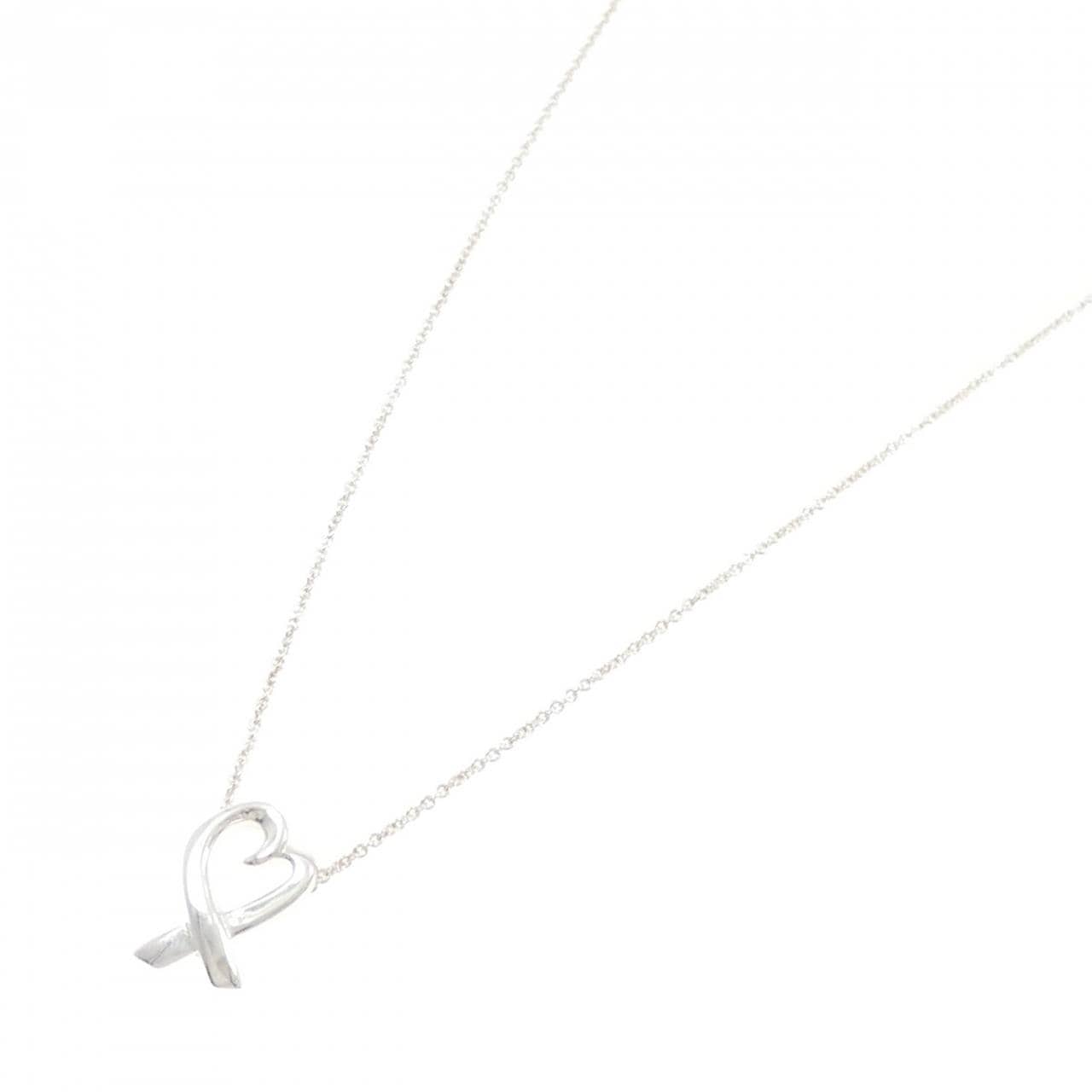 TIFFANY loving heart小号项链