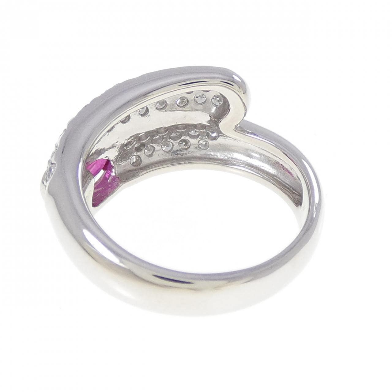 PT900 ルビー リング 0.83CT