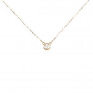 ティファニー バイザヤード ネックレス 0.10CT