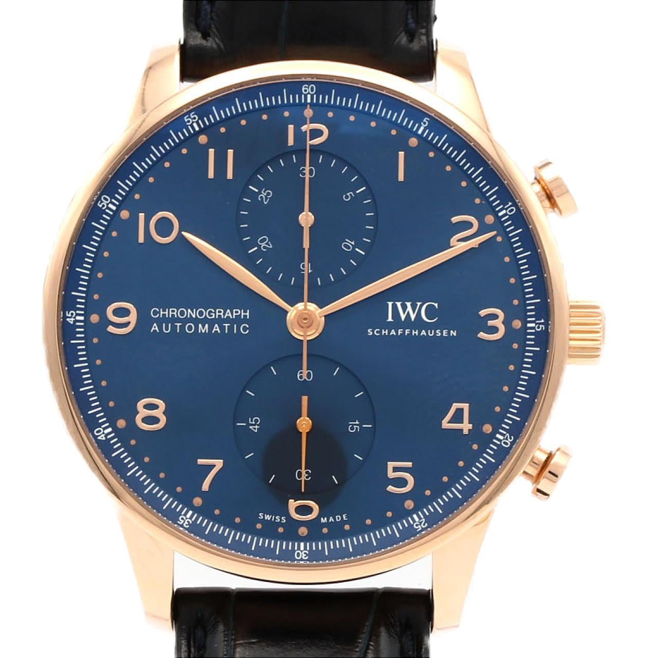 IWC ポルトギーゼ･クロノグラフ　PG IW371614 PG･RG 自動巻