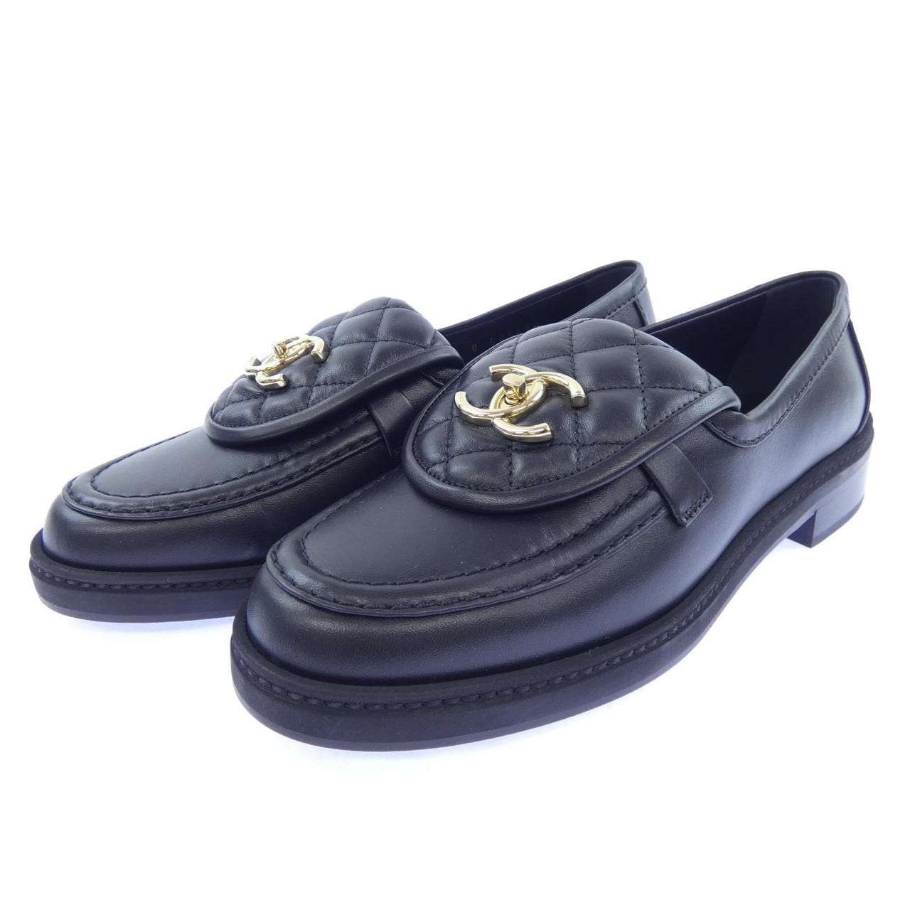 シャネル CHANEL ターンロックモカシン G45474X01000 シューズ