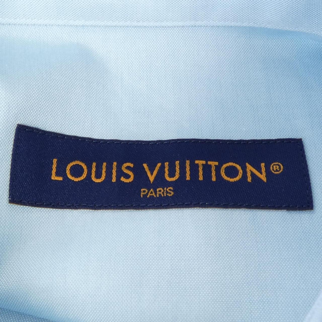 ルイヴィトン LOUIS VUITTON エンブロイダードショートスリーブコットンシャツ HRS14WJXU S／Sシャツ