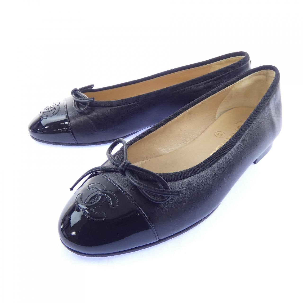 シャネル CHANEL バレリーナ G02819Y01552 フラットシューズ