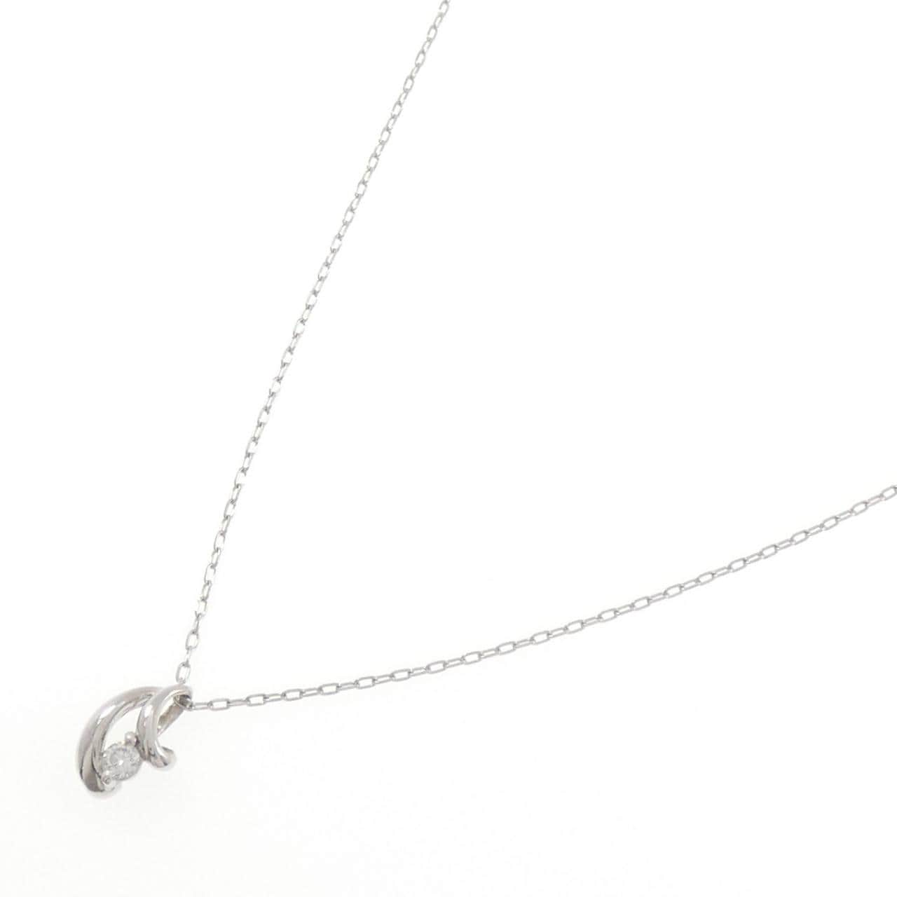 PT900/PT850 ダイヤモンド ネックレス 0.07CT