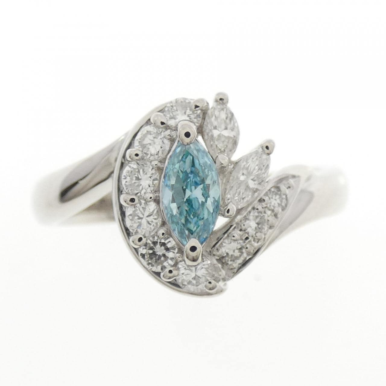 PT900 Diamond Ring 0.24CT