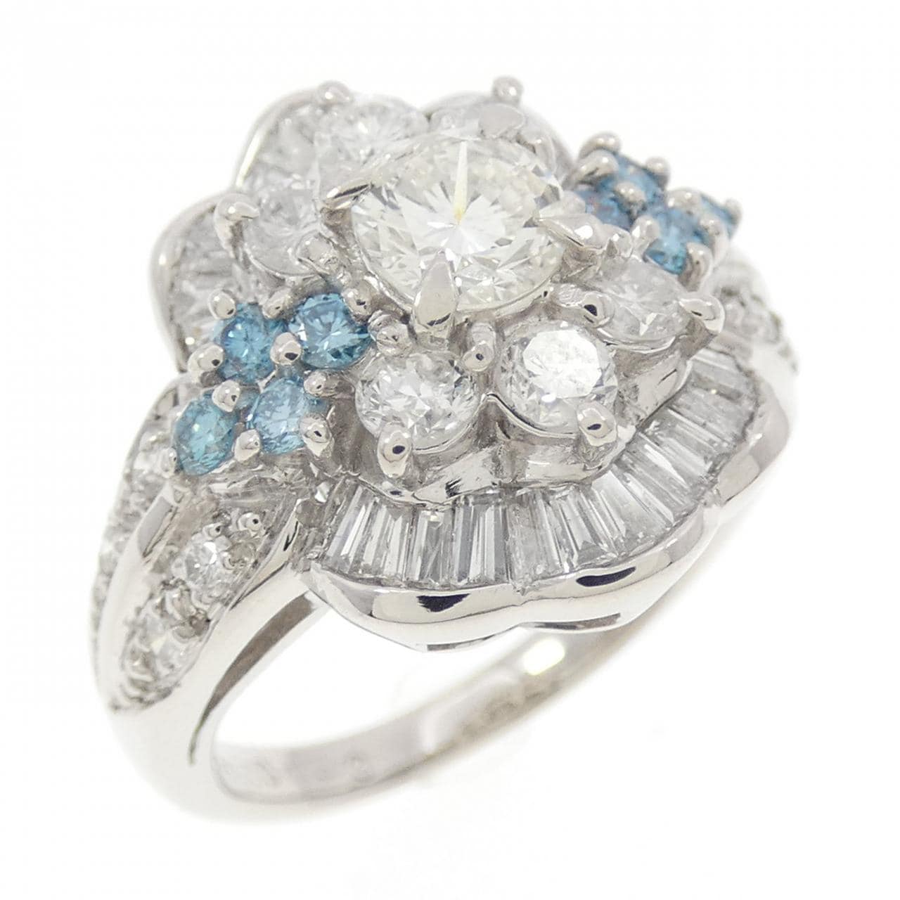 PT900 ダイヤモンド リング 1.30CT