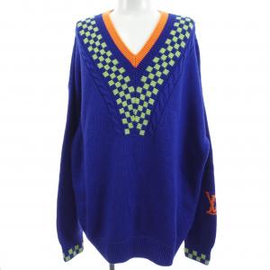 ルイヴィトン LOUIS VUITTON ダミエジャカードVネック HKN61WZRS ニット