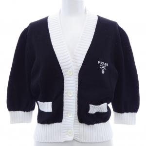プラダ PRADA クロップド セミラグランショルダー P25I04 S211 1ZO5 カーディガン