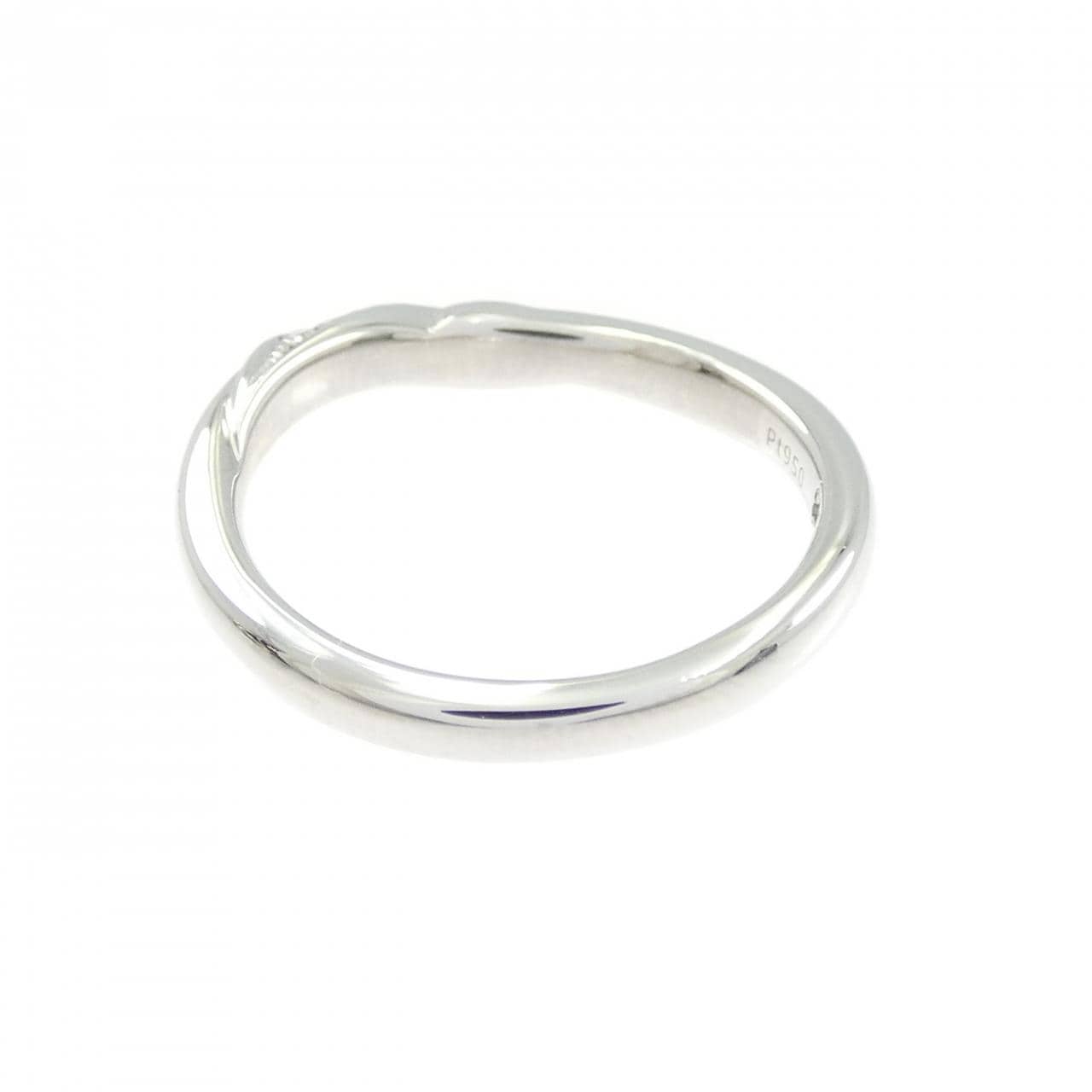 PT950 ダイヤモンド リング 0.053CT